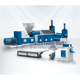 Гранулятор со стренговой резкой двухкаскадный