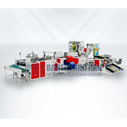 Пакетоделательная машина для производства пакетов с усиленной прорубной ручкой