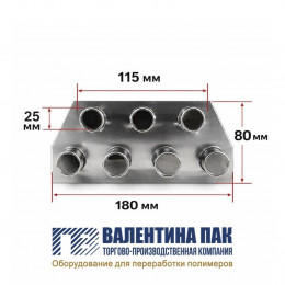 Магнитный сепаратор неодимовый (двухрядный) 
