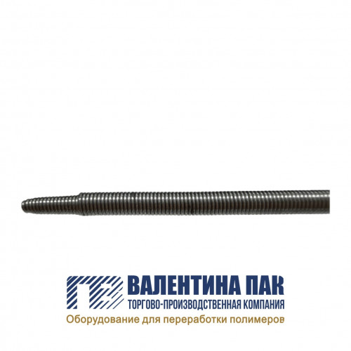 Пружинка 350х3 мм выброса пакета серебристая