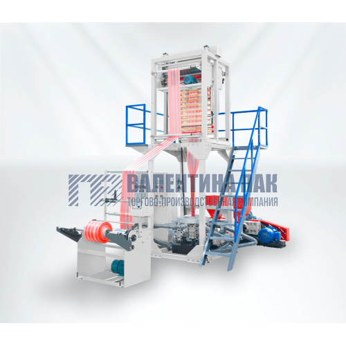 Экструдер для полосатой пленки