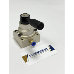 Пневмокран TG34-S-08 (1 вход, 2 выхода)