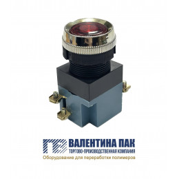 Кнопка управления красная LA19, 5А, 380V
