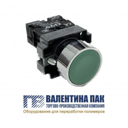 Кнопка управления зелёная YB2-BE101C, 10A, AC, 240V