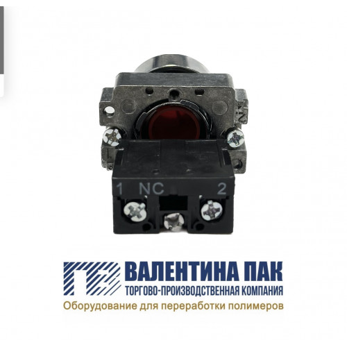 Кнопка управления красная YB2-BE102C, 10A, AC, 240V