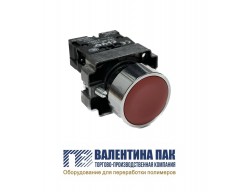Кнопка управления красная YB2-BE102C, 10A, AC, 240V