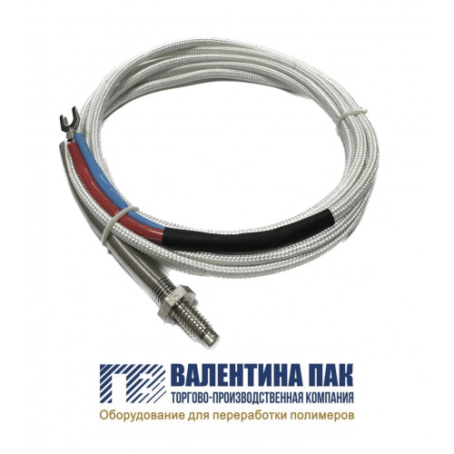 Термопара 2000 мм, тип "Е" на п/м с пружиной