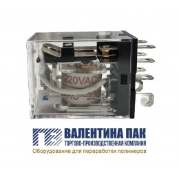 Реле JQX-13F, 220V для пакетной машины SHXJ