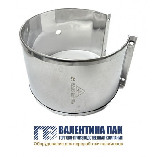 Нагреватель хомутовый с отверстием 158х125 мм