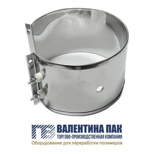 Нагреватель хомутовый с отверстием 158х125 мм