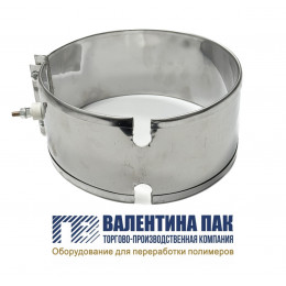 Нагреватель хомутовый для узла вращения 165х75 мм