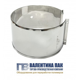 Нагреватель хомутовый с отверстием 220х140 мм