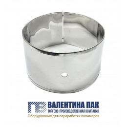 Нагреватель хомутовый с отверстием 220х120 мм