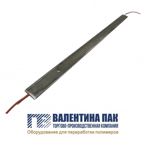 Нагреватель плоский 700х40 мм, 3 отверстия 