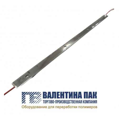 Нагреватель плоский 720х35 мм, 4 отверстия 