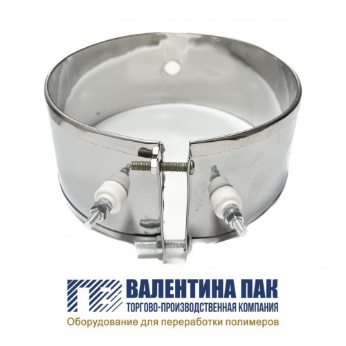 Нагреватель хомутовый с отверстием 168х75 мм