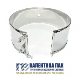 Нагреватель хомутовый с отверстием 230х100 мм