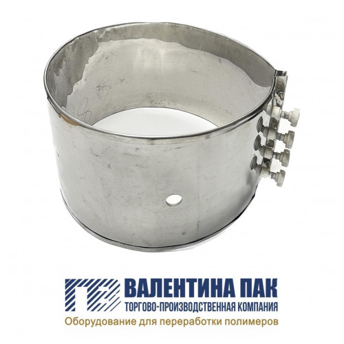 Нагреватель хомутовый с отверстием 280x180 мм