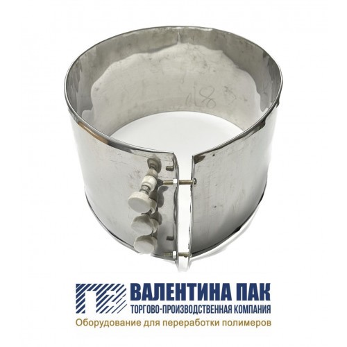 Нагреватель хомутовый с отверстием 280x180 мм