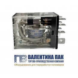 Реле JQX-13F, 12V для пакетной машины DFR