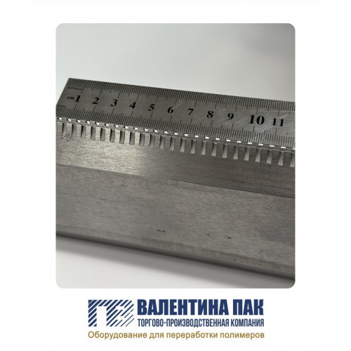 Нож-паяльник 720 мм для ПЭ и ПП, строчечный шов