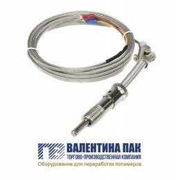 Термопара 3000 мм, тип "Е" армированная для экструдера 
