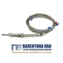 Термопара 3000 мм, тип "Е" армированная для экструдера 