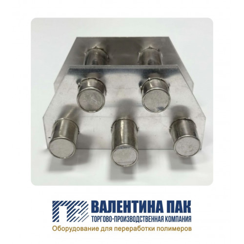 Магнитный сепаратор неодимовый (двухрядный) 