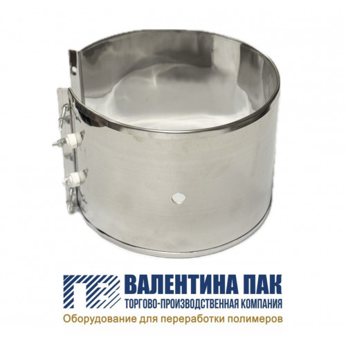 Нагреватель хомутовый с отверстием 200х160 мм