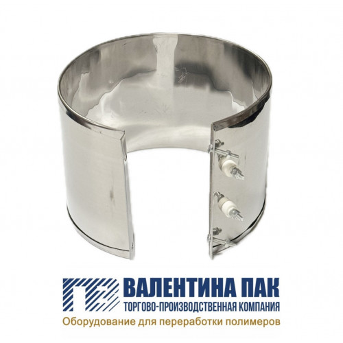 Нагреватель хомутовый с отверстием 200х160 мм