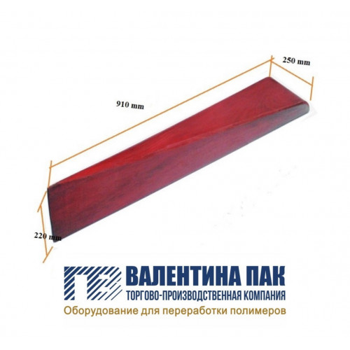 Устройство фальцующее 910х250х220 мм, деревянное