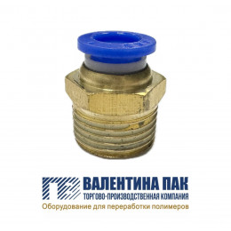 Фитинг с резьбой G3/8 (d =16,5 мм) цанга 8