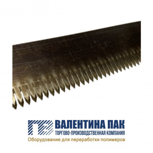 Нож перфорационный 1000х45х1,2 мм на рулонную п/м 