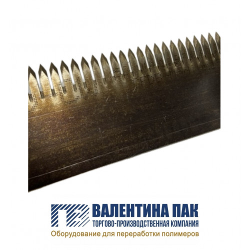 Нож перфорационный 1000х45х1,2 мм на рулонную п/м 