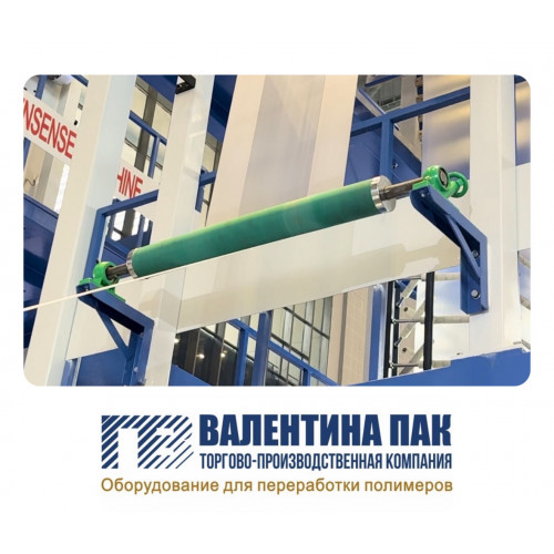 Вал Банан 1000х102 мм для экструдера 