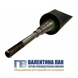 Вал тянущий резиновый 900х120 мм