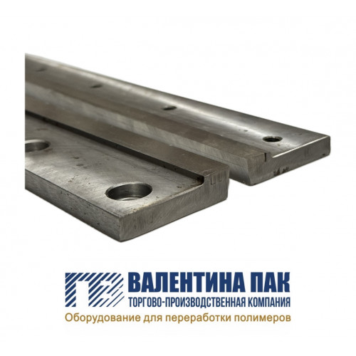 Нож гильотинный 1000х54х10 мм, 12 отверстий