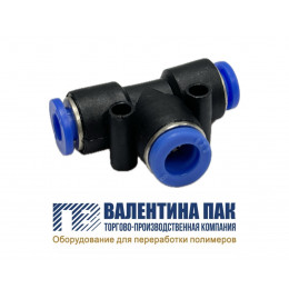 Фитинг тройник 10х10х10 мм 