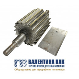 Фреза на резку 3KW с валом и ответным ножом