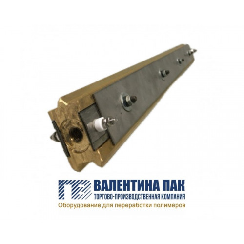 Нож-паяльник латунный 510х60х30 мм