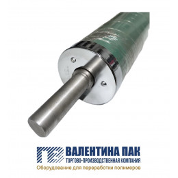 Вал Банан 1000х102 мм для экструдера 