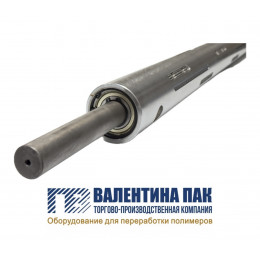 Вал пневматический 1250х74 мм для экструдера 