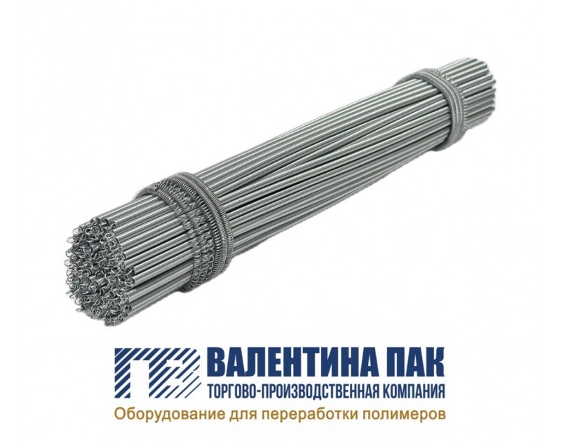 Пружинка с крючком 530х3 мм выброса пакета