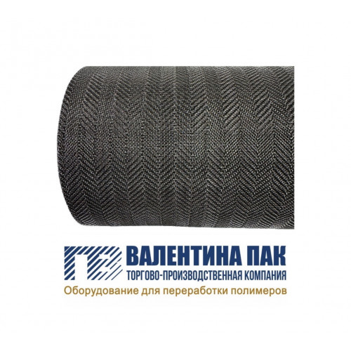 Сетка 0,4х0,22 низкоуглеродистая саржевая с ёлочным плетением