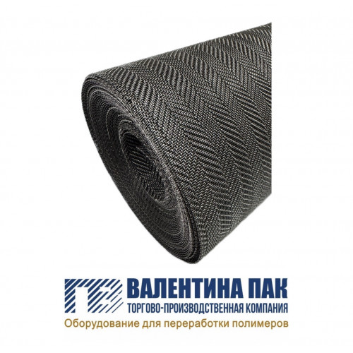 Сетка 0,4х0,22 низкоуглеродистая саржевая с ёлочным плетением