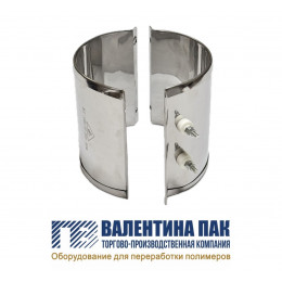 Нагреватель хомутовый с отверстием 130х130 мм