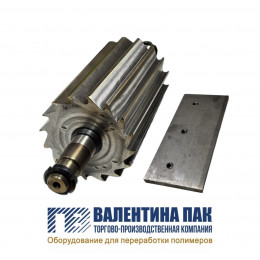 Фреза на резку 3KW с валом и ответным ножом, новинка!