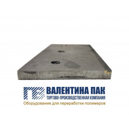 Нож ответный для резки 3KW, 225х100х10 мм