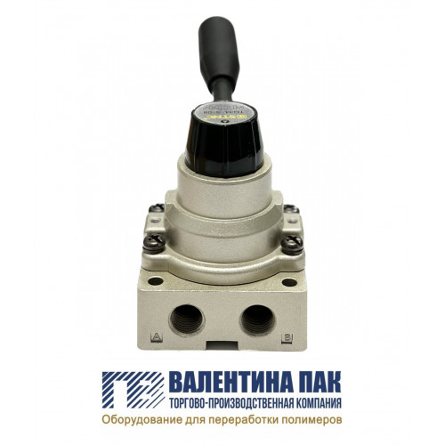 Пневмокран TG34-S-08 (1 вход, 2 выхода)