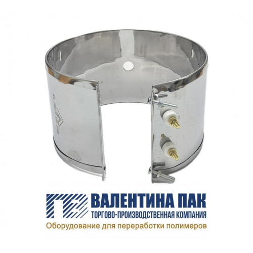 Нагреватель хомутовый с отверстием 180х120 мм